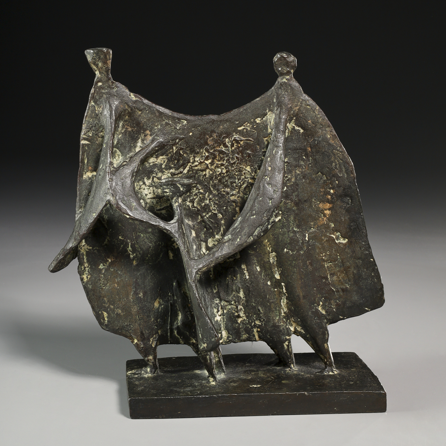 KENNETH ARMITAGE, BRONZE SCULPTURE,