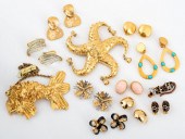 KENNETH JAY LANE GOLD-TONE COS