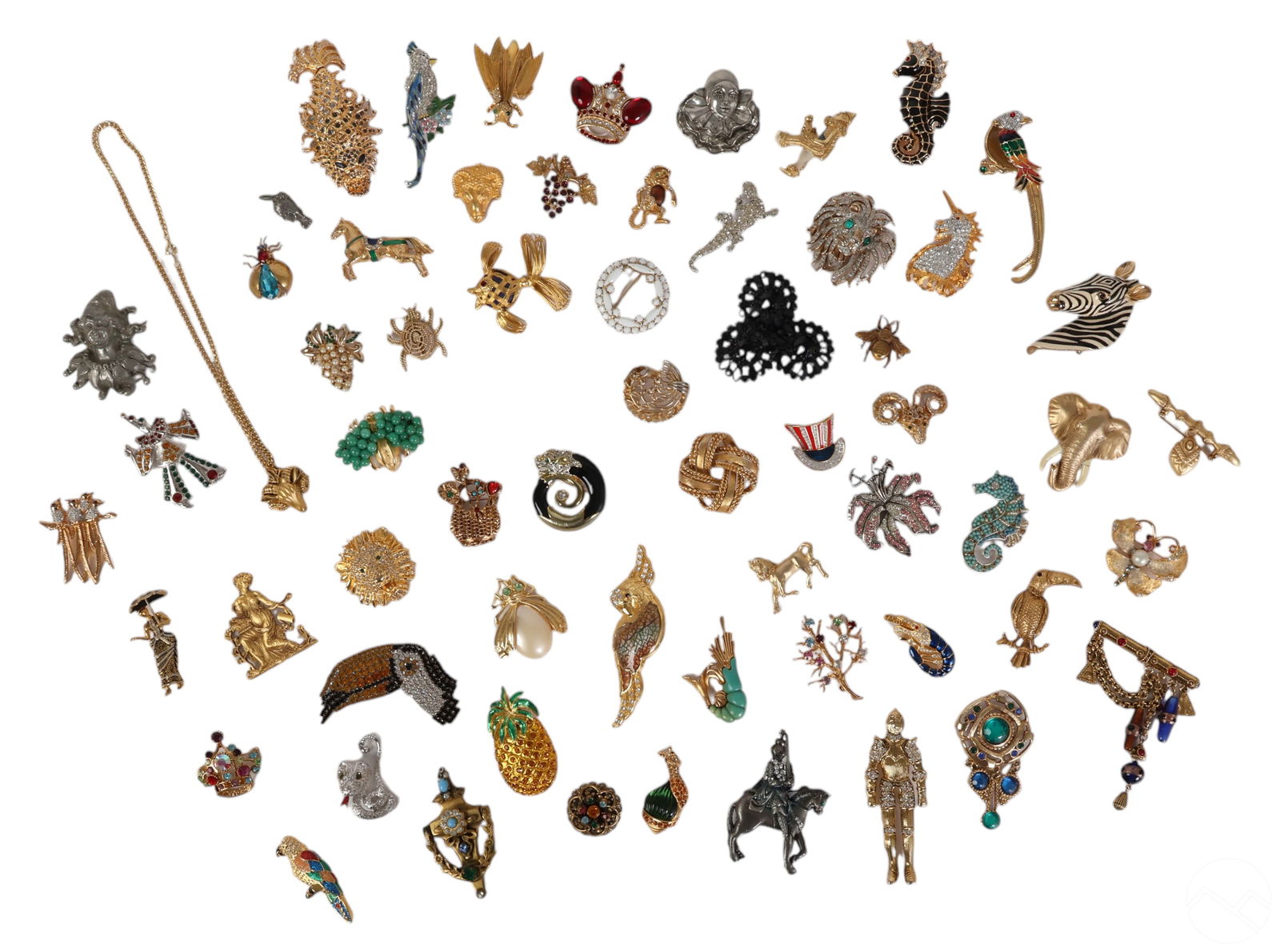 KENNETH LANE HATTIE CARNEGIE BROOCH
