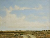 KENNETH LAYMAN OIL ON PANEL "P