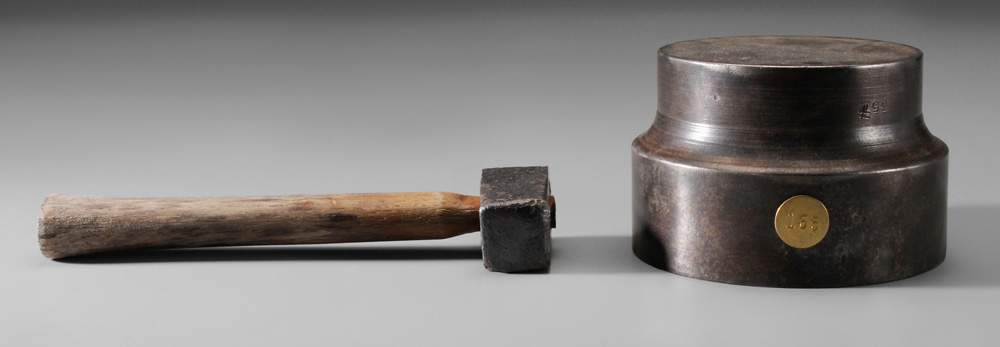 Kenneth Lynch Sawyer's Anvil marked