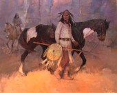 KENNETH RILEY, VICTORIO oil on