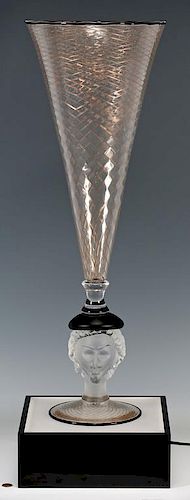 KENNY PIEPER GLASS PORTRAIT