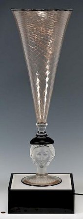 KENNY PIEPER GLASS PORTRAIT VE