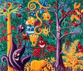 KENNY SCHARF (B. 1958): JUICY