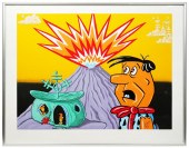 KENNY SCHARF SIGNED 'FLINTSTON