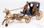KENTON CAST IRON HORSE DRAWN C
