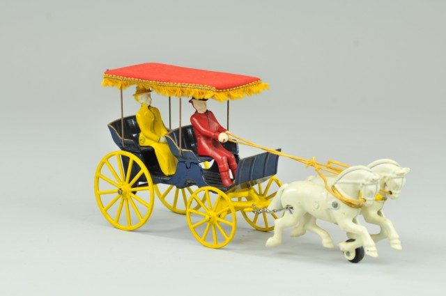 KENTON HORSE DRAWN SURREY Cast iron
