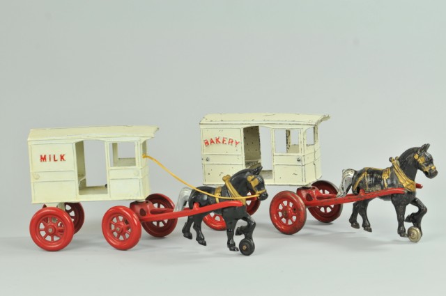 KENTON MILK AND BAKERY WAGON Both