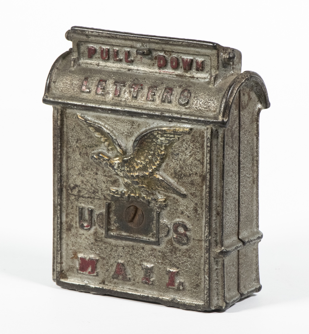 KENTON US MAIL CAST IRON BANK Circa