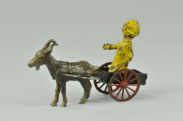 KENTON YELLOW KID IN GOAT CART