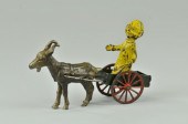KENTON YELLOW KID IN GOAT CART