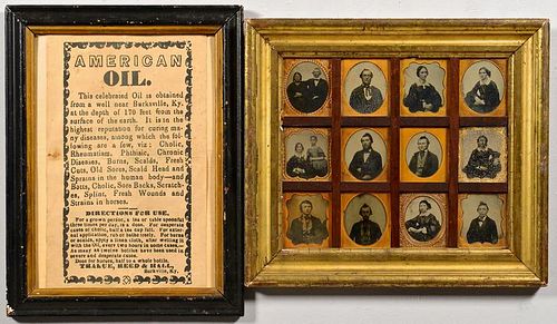 KENTUCKY BROADSIDE PLUS TINTYPES1st