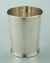 Kentucky coin silver julep cup