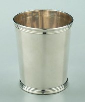 Kentucky coin silver julep cup