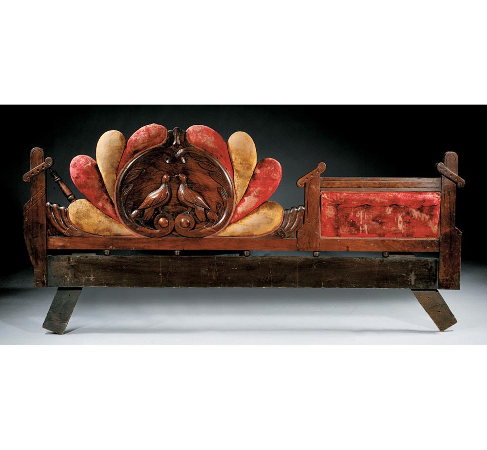 KENTUCKY FOLK ART CARVED WALNUT