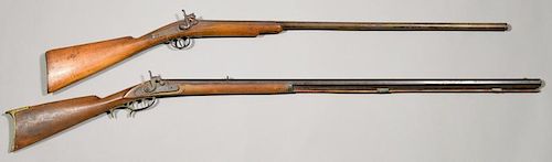 KENTUCKY HALF STOCK RIFLE MARKED