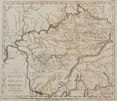 KENTUCKY MAP, 1800 PAYNE"The S