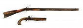 KENTUCKY RIFLE  PISTOL  AND AC