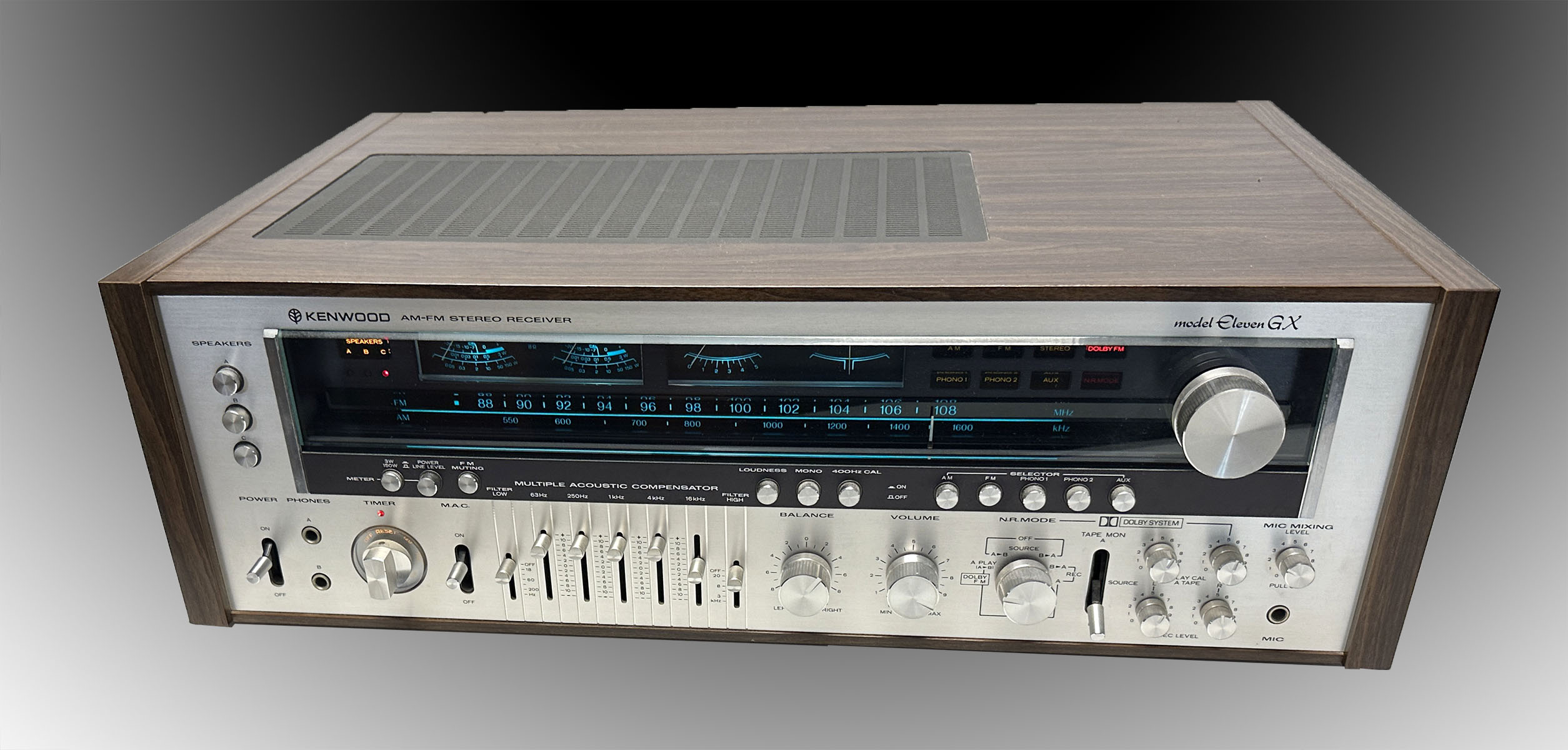 KENWOOD MODEL ELEVEN GX RECEIVER: