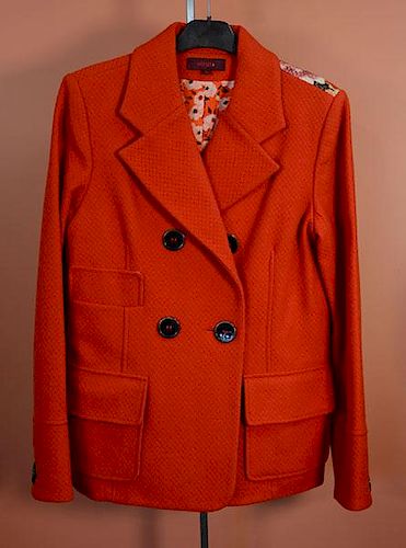 KENZO JACKETKenzo red wool double
