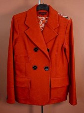 KENZO JACKETKenzo red wool dou