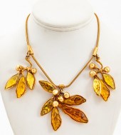 KENZO PARIS GOLD-TONE METAL LE