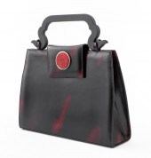 KENZO RED & BLACK LEATHER HAND