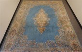 KERMAN BLUE GROUND RUG (SOME W