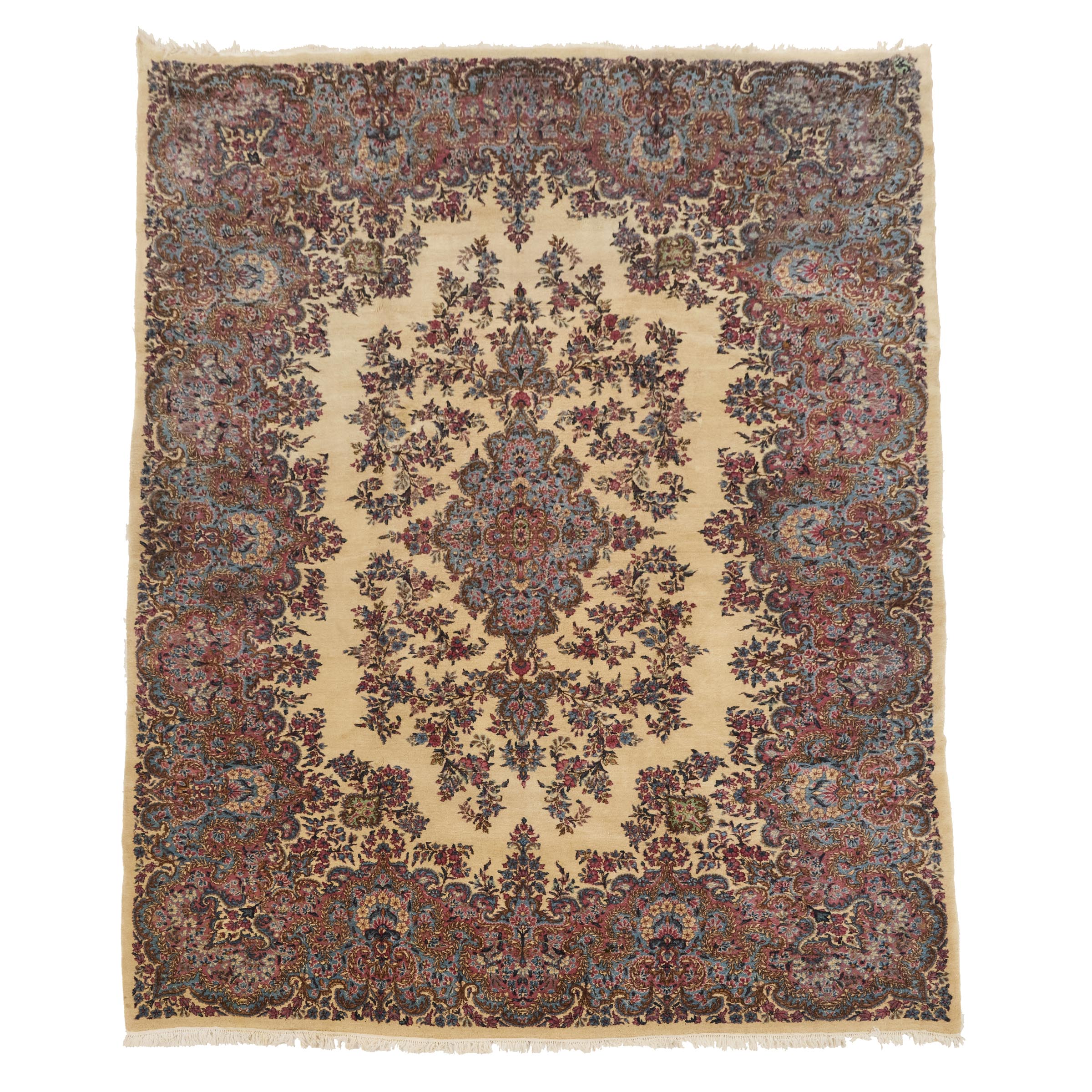 Kerman Carpet, Persian, c.1960   14