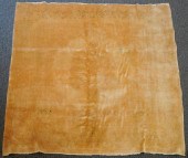 KERMAN GOLD GROUND RUG, 6 FT 1