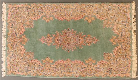 Kerman medallion rug, Iran, circa