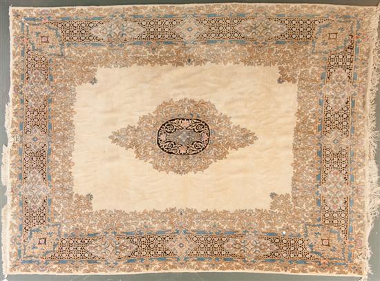 Kerman Medallion rug, Iran, circa