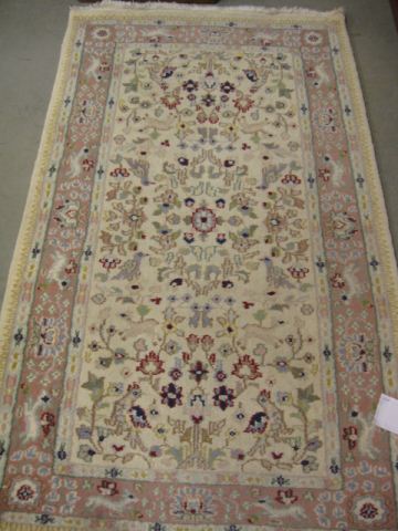Kerman Persian Handmade Rug animals