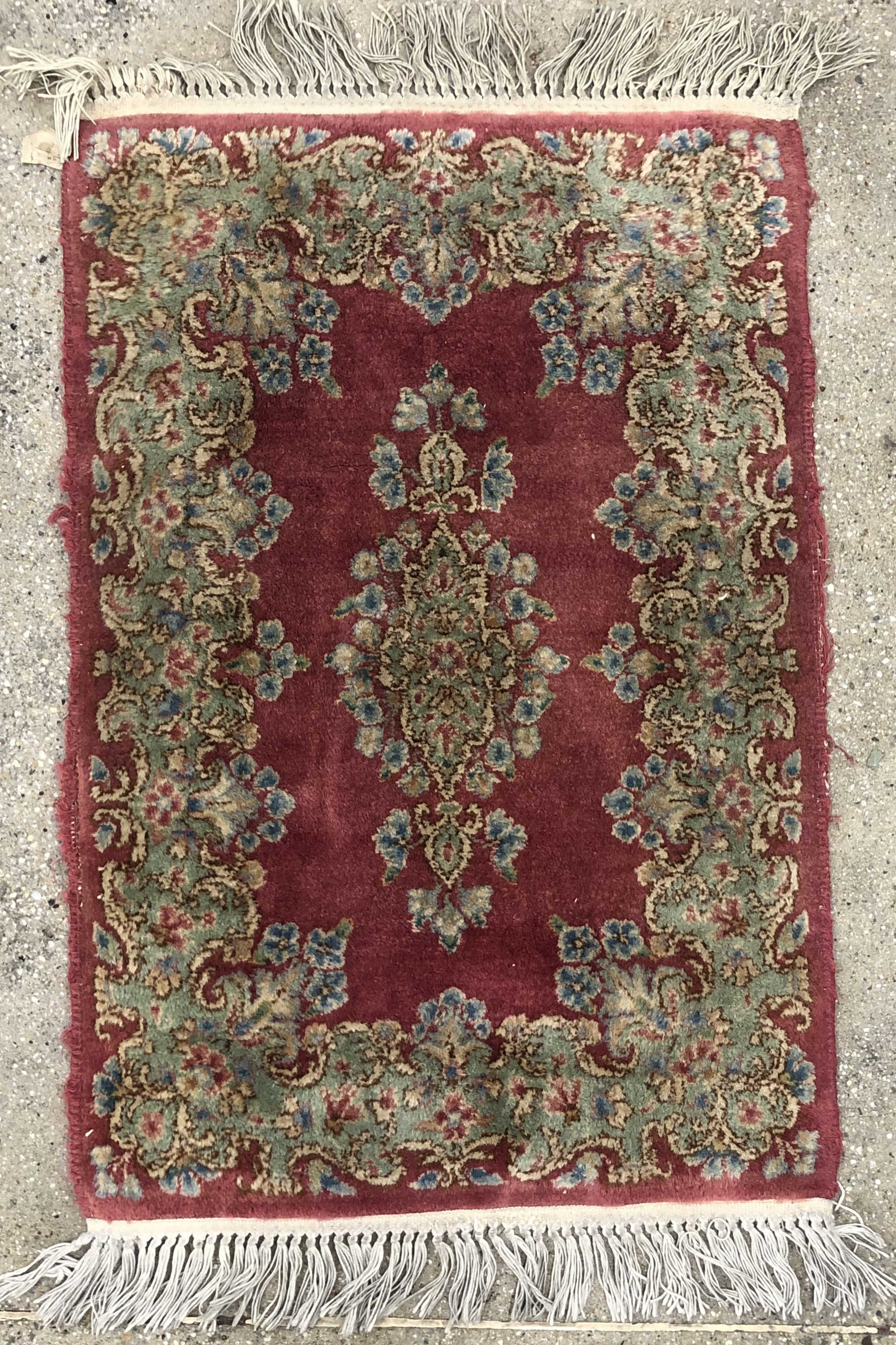 KERMAN PERSIAN RUG, 2' X 3'