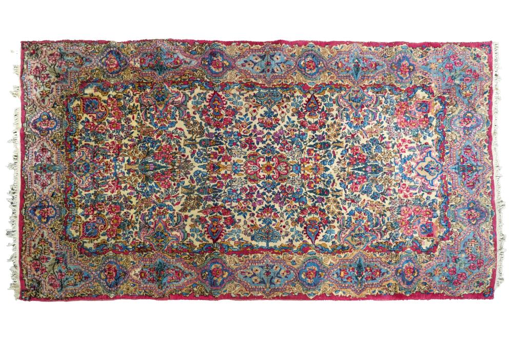KERMAN RUGKerman Rug,  wool on