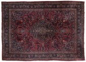 Kermin rug, ornate central med