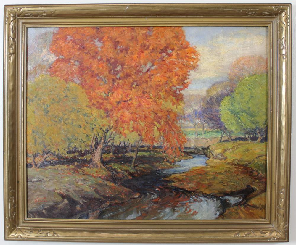 KERR SMITH FORMAN OIL ON CANVASKERR