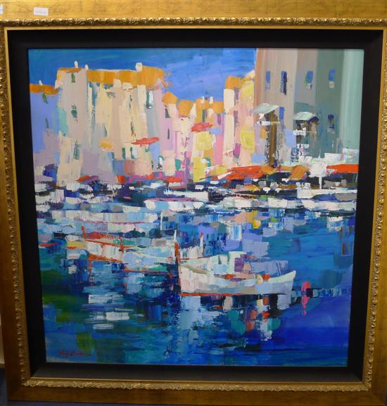 Kerry Hallam (1937-) oil on