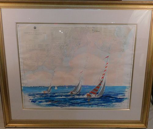 KERRY HALLAM PAINTED NAUTICAL
