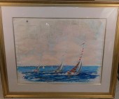 KERRY HALLAM PAINTED NAUTICAL