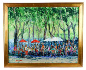 KERRY HALLAM SIGNED ACRYLIC PA