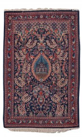 KESHAN PRAYER RUG: 2’2” X 3’4”