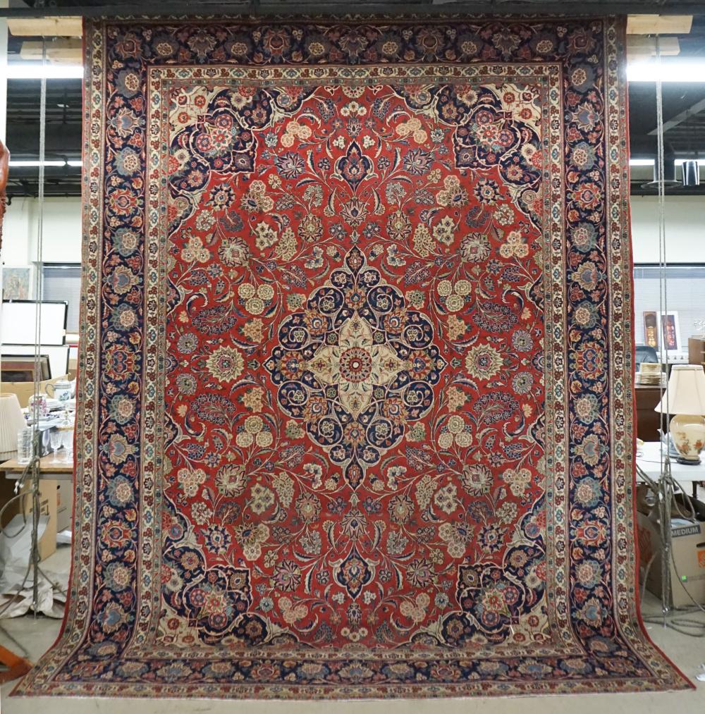KESHAN RUG, 11FT 7 IN X 9