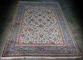 KESHAN RUG, SIGNED IRAN-KASHAN