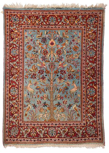 KESHAN RUG20th century, light