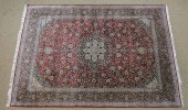 KESHAN SILK RUG, POST 1950, 12