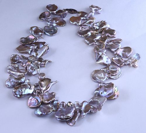 KESHI PEARL NECKLACE 16"
