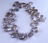 KESHI PEARL NECKLACE 16" LONGK