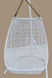 KETTAL WHITE PAINTED CAGE-FORM